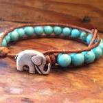  Elephant Leather Wrap Bra..